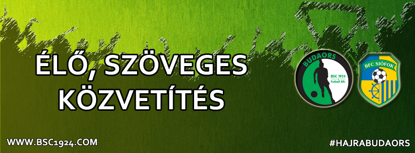 BSC 202021 MBL 2F BUDAORS BFC SIOFOK ELO KOZVETITES BORITO