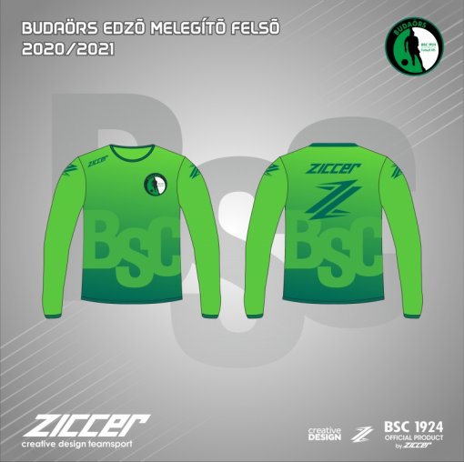 202021 BSC 1924 Kollekció Edző Melegítő Felső