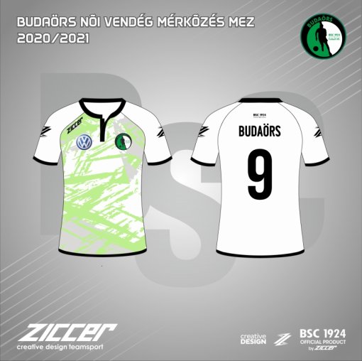 202021 BSC 1924 Kollekció Vendég Mez Női