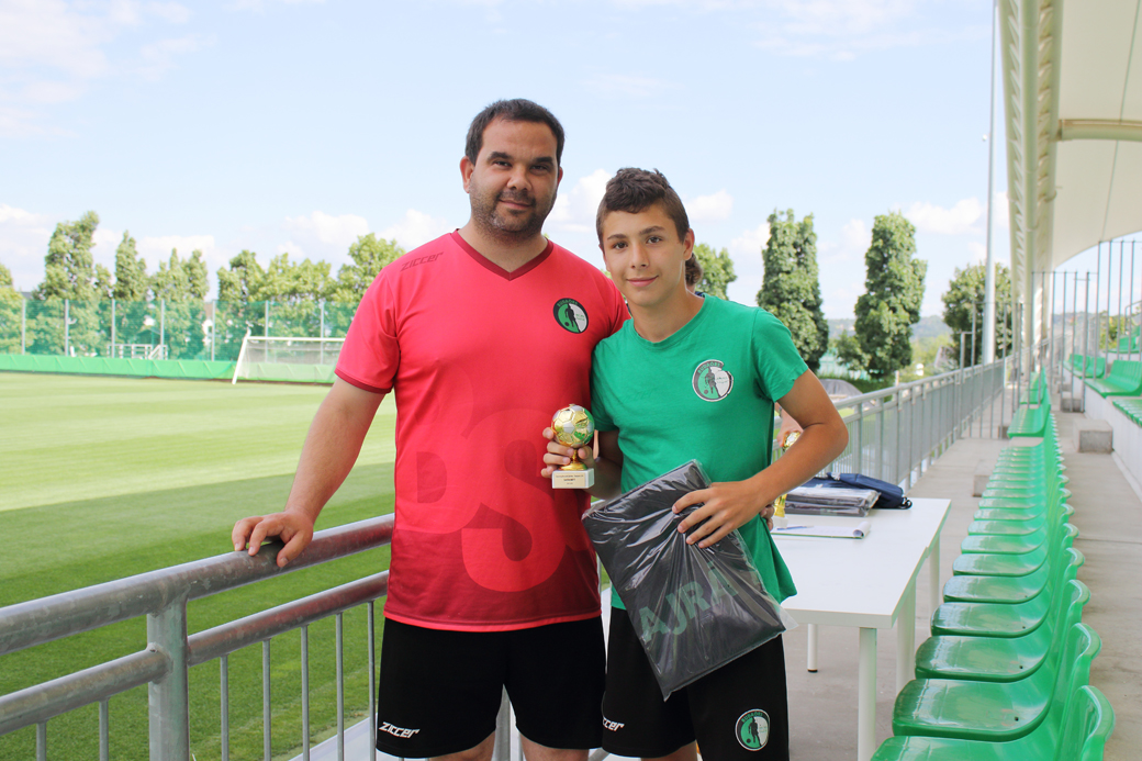 2023 24 Legszorgalmasabb játékos Budaörs U14 GAJDA MÁTÉ