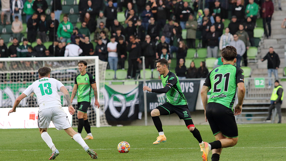 Egygólos vereség Szombathelyen