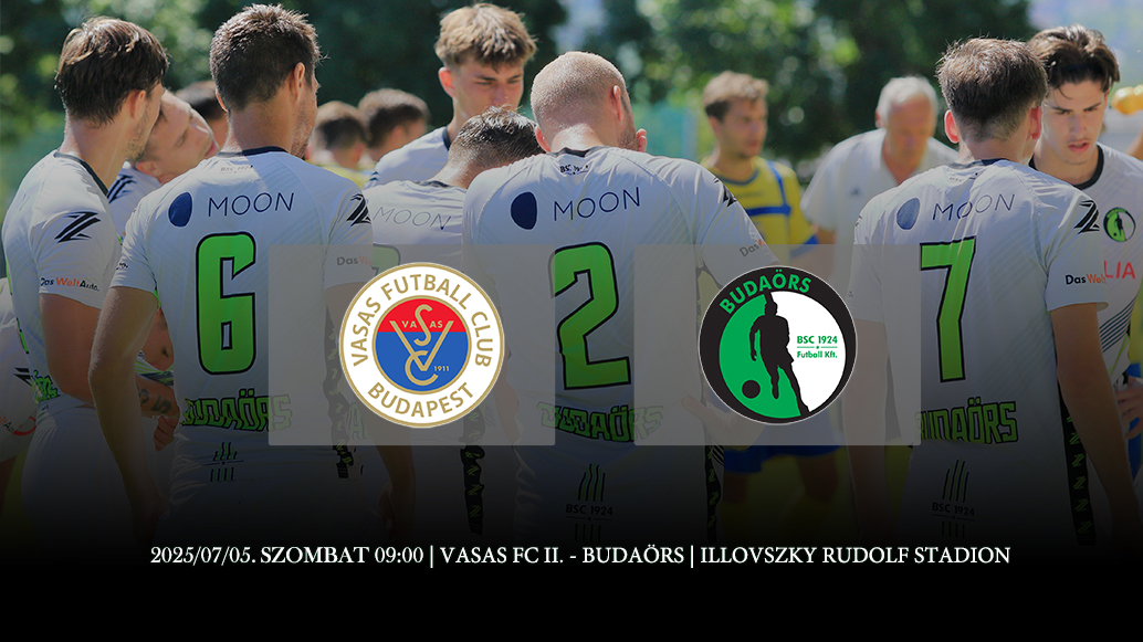 BSC 2526 NYARI FELKESZULES VASAS FC II BUDAORS BORITO KICSI