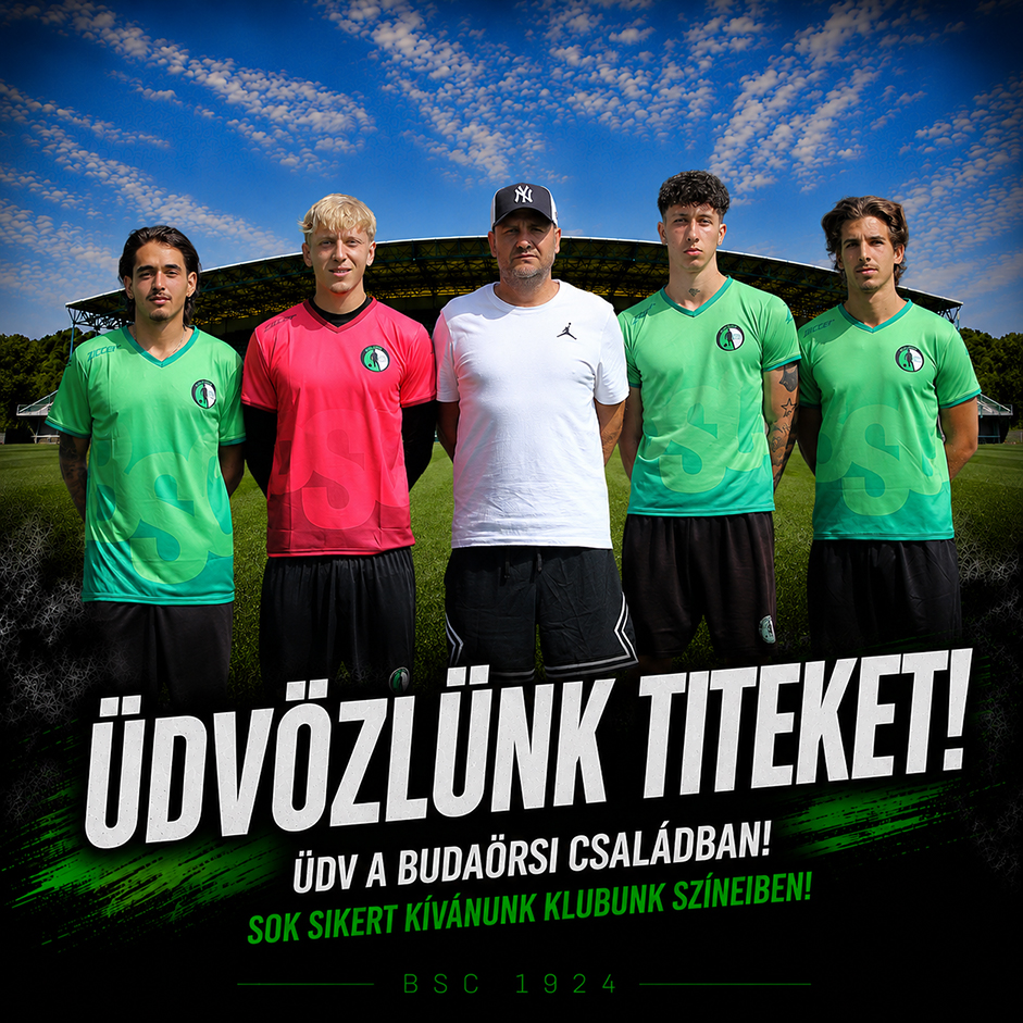 Négy újabb érkezőt jelenthetünk be