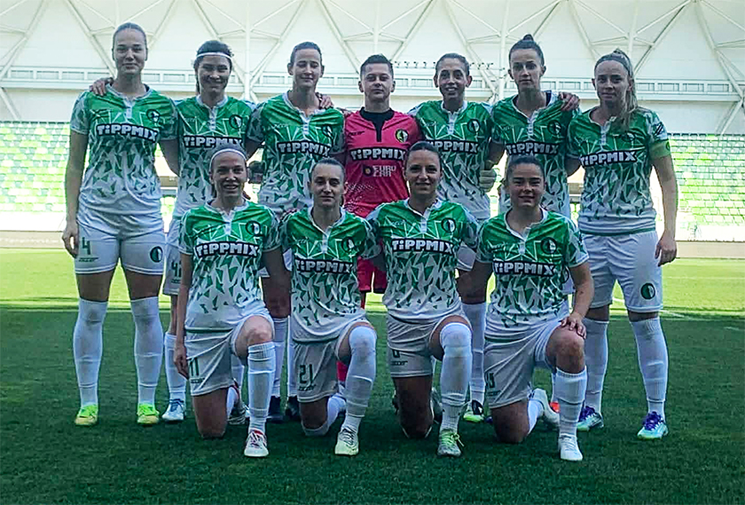 Ismét pontot szerzett női csapatunk