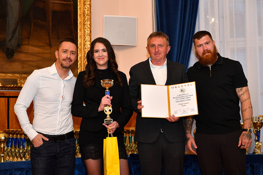 Gólkirályok Gálája: 132 gólos budaörsi játékost is díjaztak