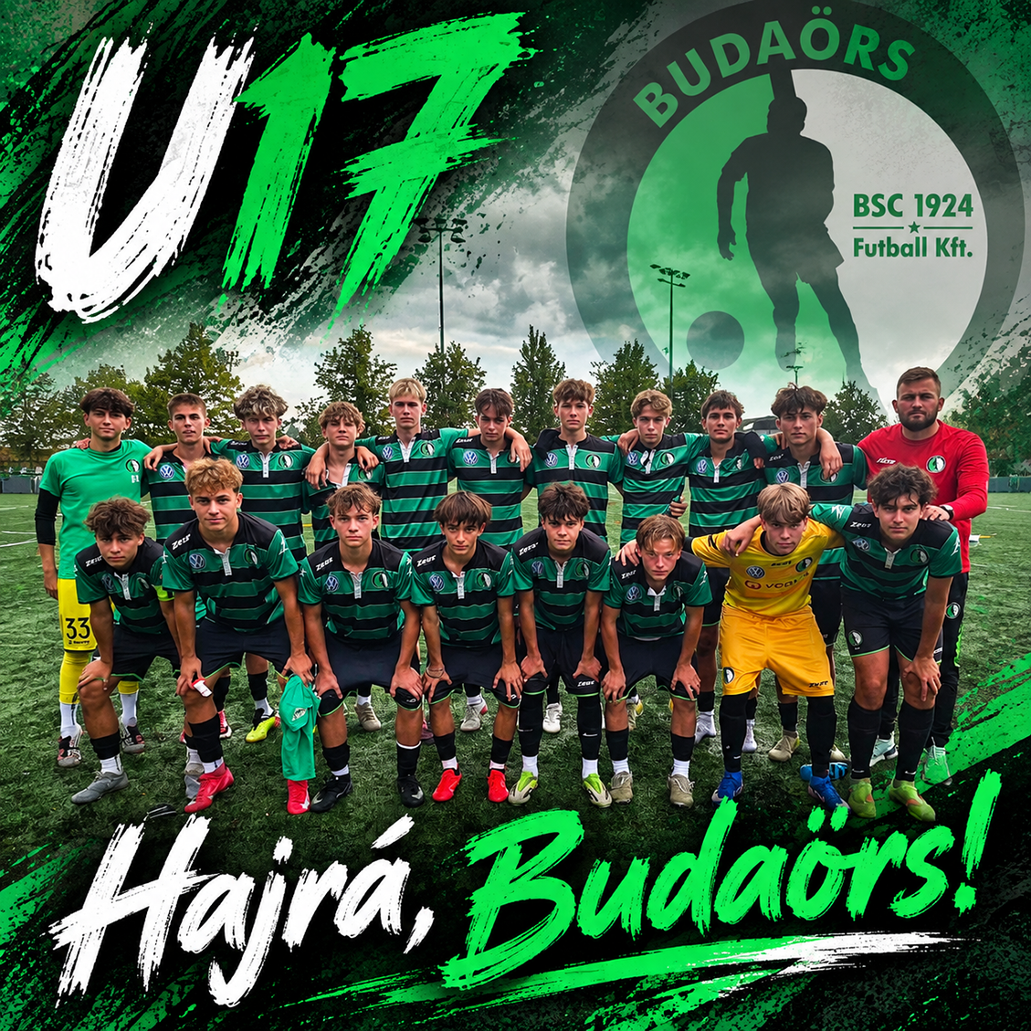 Utánpótlás: hátrányból fordított és győzött U17-es csapatunk